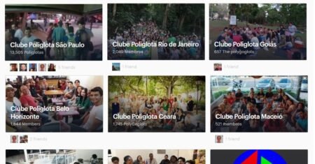 Encontros pra praticar idiomas grátis na sua cidade! Meet Up!