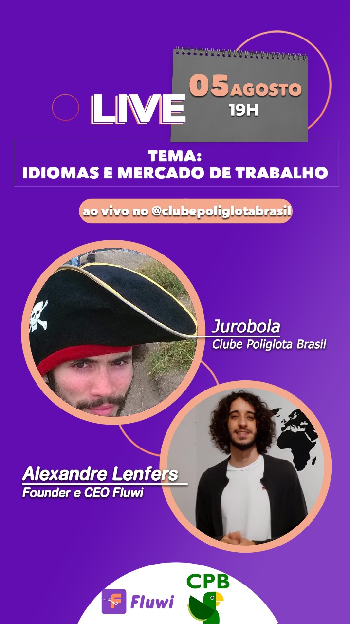 Live, mercado de trabalho e idiomas