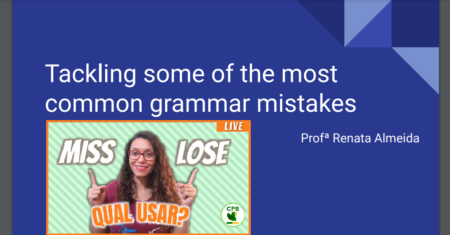 Nem quem ganhar e nem quem perder. Vai todo mundo Lose vs Miss – tratando sobre os principais erros gramaticais.