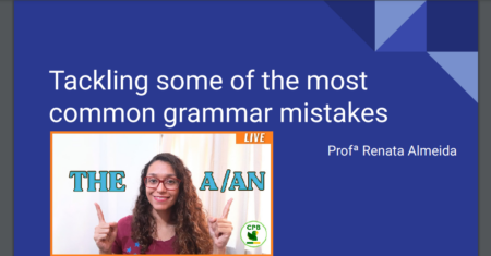 Articles – Artigos, Tratando sobre os principais erros gramaticais.
